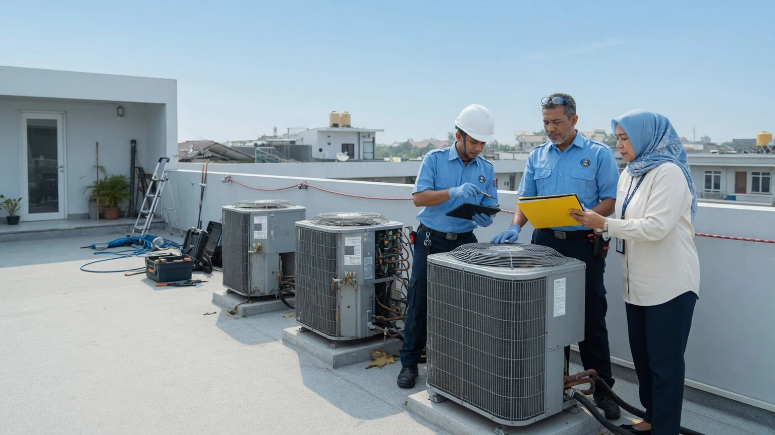 Facility maintenance & multi-lokasi